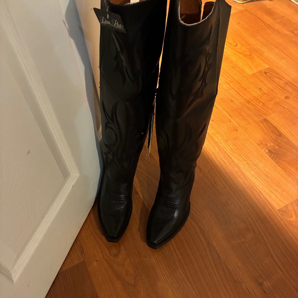 Dan Post Tall Cowboy boots Black